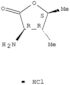 L-Arabinonic acid,2-amino-2,3,5-trideoxy-3-methyl-, g-lactone, hydrochloride (9CI)