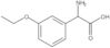 α-Amino-3-ethoxybenzeneacetic acid