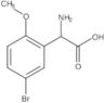 α-Amino-5-bromo-2-methoxybenzeneacetic acid