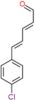 (2E,4E)-5-(4-chlorophenyl)penta-2,4-dienal