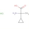 Cyclopropaneacetic acid, a-amino-a-methyl-, hydrochloride