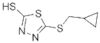 5-[(Cyclopropylmethyl)thio]-1,3,4-thiadiazole-2(3H)-thione