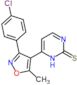 6-[3-(4-chlorophenyl)-5-methylisoxazol-4-yl]pyrimidine-2(1H)-thione