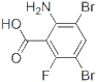 2-Amino-3,5-dibromo-6-fluorobenzoic acid