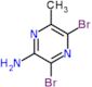 3,5-Dibromo-6-methyl-2-pyrazinamine