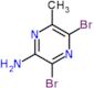 3,5-dibromo-6-methylpyrazin-2-amine