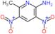 6-methyl-3,5-dinitropyridin-2-amine