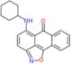 5-(cyclohexylamino)-6H-anthra[1,9-cd][1,2]oxazol-6-one
