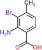 2-Amino-3-bromo-4-methylbenzoic acid