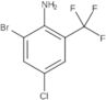 2-Bromo-4-chloro-6-(trifluoromethyl)benzenamine