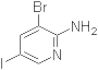 3-Bromo-5-iodo-2-pyridinamine