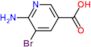 6-amino-5-bromopyridine-3-carboxylic acid