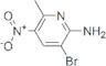 2-Amino-3-bromo-6-methyl-5-nitropyridine