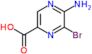 5-amino-6-bromopyrazine-2-carboxylic acid
