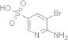 3-Pyridinesulfonic acid, 6-amino-5-bromo-