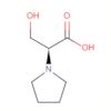 1-Pyrrolidineacetic acid, 2-(hydroxymethyl)-, (2S)-