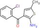 (2-amino-5-methyl-3-thienyl)-(2-chlorophenyl)methanone