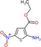 3-Thiophenecarboxylic acid, 2-amino-5-nitro-, ethyl ester