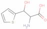 α-Amino-β-hydroxy-2-thiophenepropanoic acid