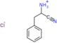 1-cyano-2-phenylethanaminium chloride