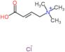 2-Propen-1-aminium, 3-carboxy-N,N,N-trimethyl-, chloride (1:1)