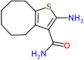 2-amino-4,5,6,7,8,9-hexahydrocycloocta[b]thiophene-3-carboxamide