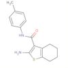 2-Amino-4,5,6,7-tetrahydro-N-(4-methylphenyl)benzo[b]thiophene-3-carboxamide