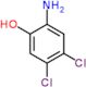 2-amino-4,5-dichlorophenol