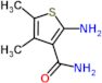 2-amino-4,5-dimethylthiophene-3-carboxamide