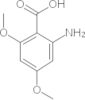 2-Amino-4,6-dimethoxybenzoic acid