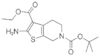 2-Amino-4,7-Dihydro-5H-Thieno[2,3-C]Pyridine-3,6-Dicarboxylic Acid 6-Tert Butyl Ester 3-Ethyl Ester