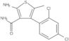 2-Amino-4-(2,4-dichlorophenyl)-5-methyl-3-thiophenecarboxamide