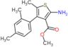 methyl 2-amino-4-(2,4-dimethylphenyl)-5-methylthiophene-3-carboxylate