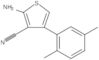 2-Amino-4-(2,5-dimethylphenyl)-3-thiophenecarbonitrile