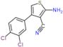 2-amino-4-(3,4-dichlorophenyl)thiophene-3-carbonitrile