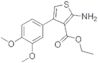 Éster etílico do ácido 2-amino-4-(3,4-dimetoxi-fenil)-tiofeno-3-carboxílico