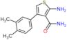 2-Amino-4-(3,4-dimethylphenyl)-3-thiophenecarboxamide