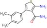 2-amino-4-(3,4-dimethylphenyl)thiophene-3-carboxamide