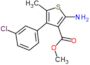 methyl 2-amino-4-(3-chlorophenyl)-5-methylthiophene-3-carboxylate