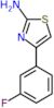 4-(3-fluorophenyl)-1,3-thiazol-2-amine