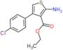 ethyl 2-amino-4-(4-chlorophenyl)thiophene-3-carboxylate