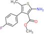 methyl 2-amino-4-(4-fluorophenyl)-5-methylthiophene-3-carboxylate