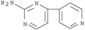 2-Pyrimidinamine, 4-(4-pyridinyl)-