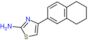 4-(5,6,7,8-tetrahydronaphthalen-2-yl)-1,3-thiazol-2-amine