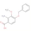 Benzoic acid, 2-amino-3-methoxy-4-(phenylmethoxy)-