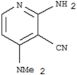 3-Pyridinecarbonitrile,2-amino-4-(dimethylamino)-