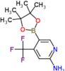 5-(4,4,5,5-Tetramethyl-1,3,2-dioxaborolan-2-yl)-4-(trifluoromethyl)-2-pyridinamine