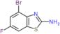 4-bromo-6-fluoro-1,3-benzothiazol-2-amine