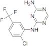 2-AMINO-4-[2-CHLORO-5-(TRIFLUOROMETHYL)PHENYLAMINO]-1,3,5-TRIAZINE 98