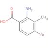 Benzoic acid, 2-amino-4-bromo-3-methyl-